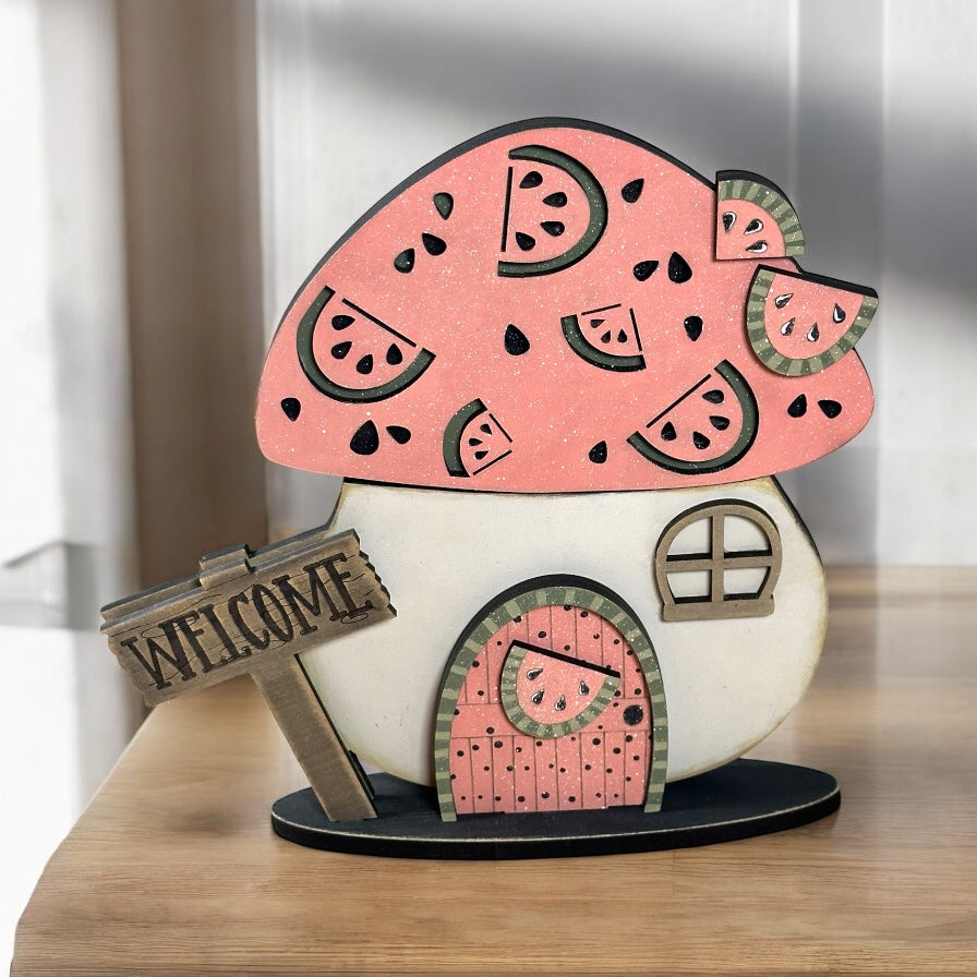 Watermelon Add On Set For Mushroom House