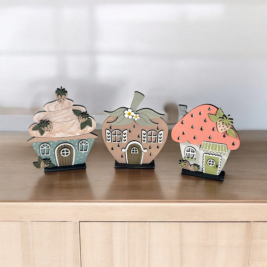 Strawberry Village Mini Houses