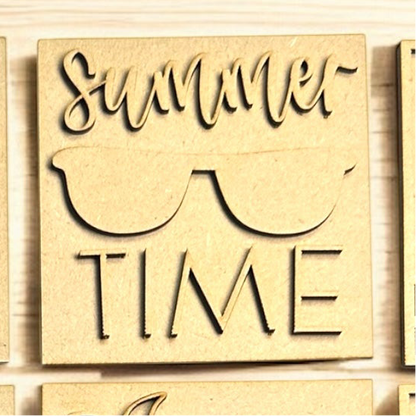 DIY Summer Ladder inserts