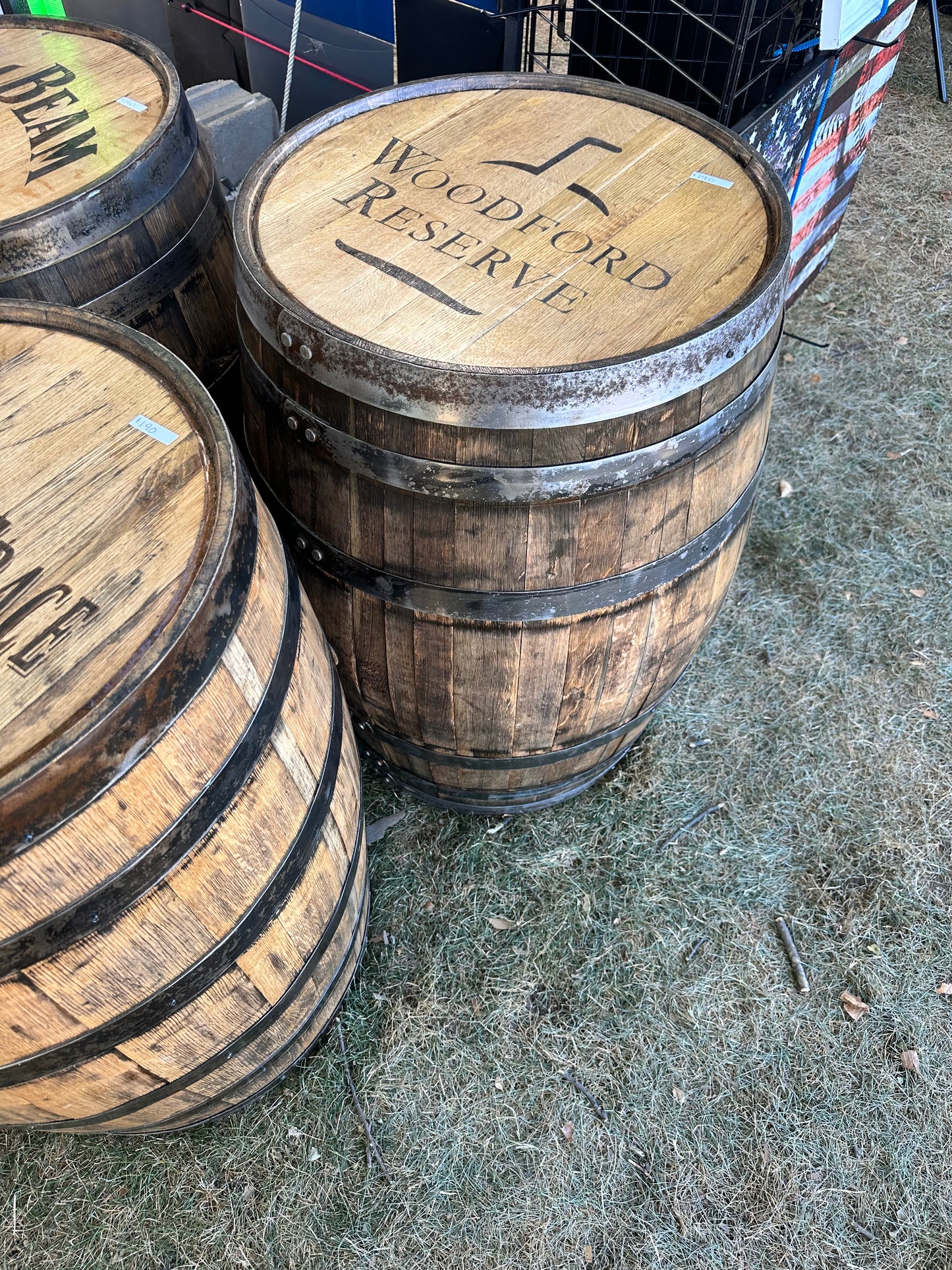 Custom Whole Whiskey Barrel