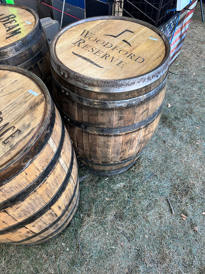 Custom Whole Whiskey Barrel