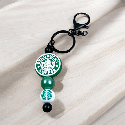 Coffee beaded keychain bar