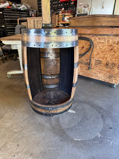 Whiskey Barrel Deer Mount