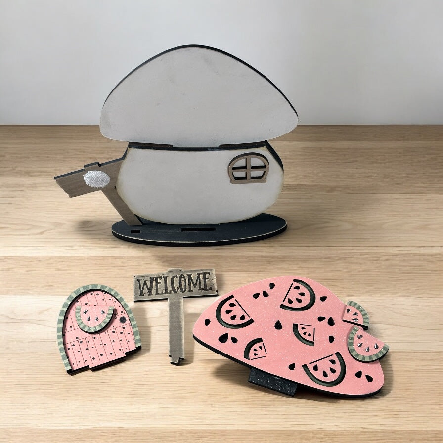 Watermelon Add On Set For Mushroom House