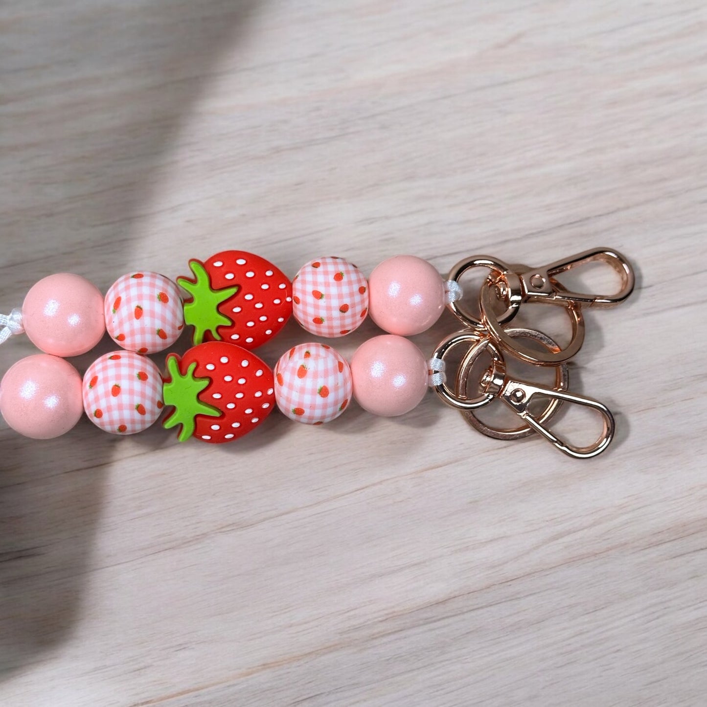 Strawberry Patch Lanyard
