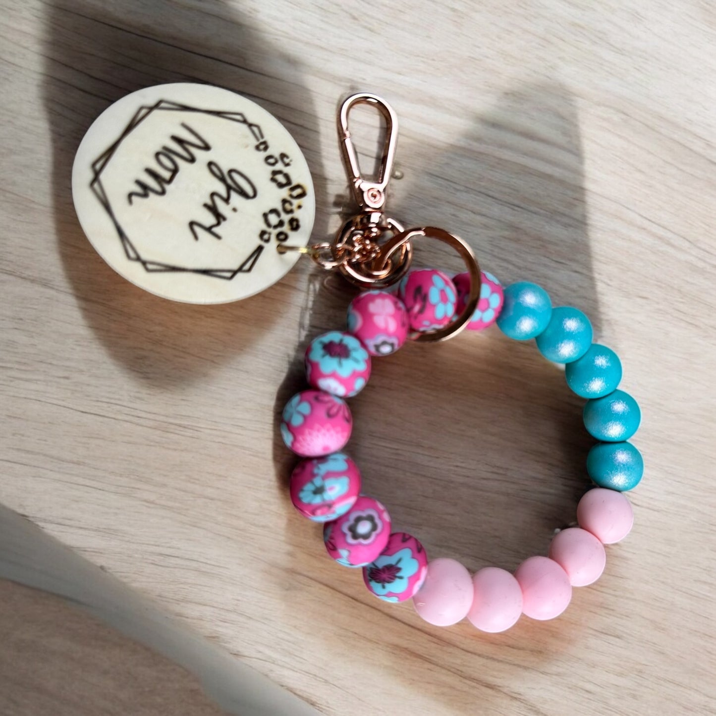 Girl Mom Wristlet