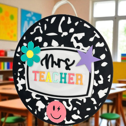 Custom Teacher Classroom Sign