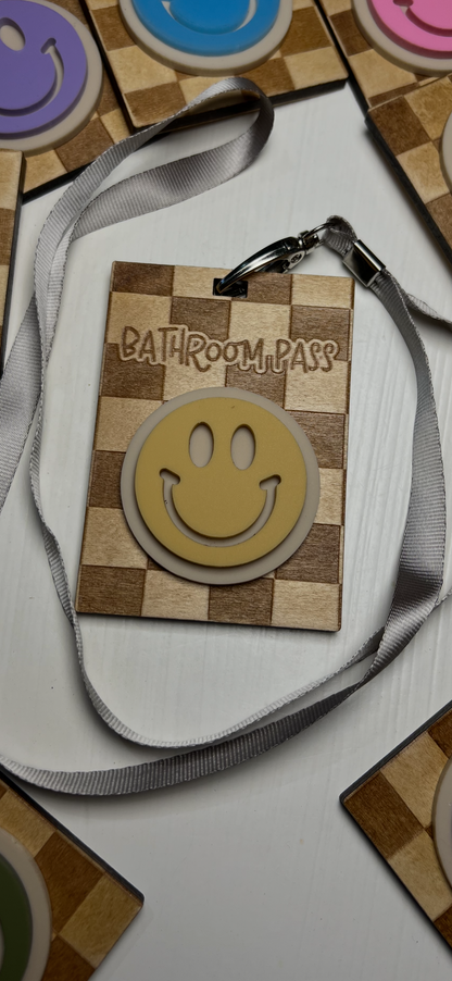 Classroom Pass Lanyards