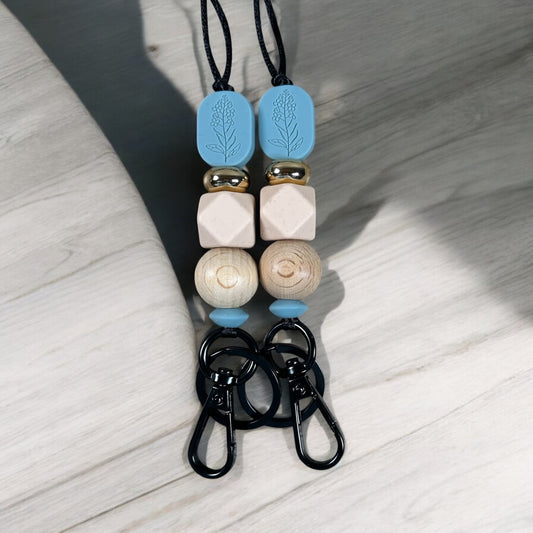 Embossed Mustard Seed Lanyard