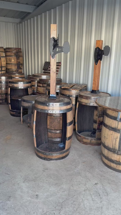 Whiskey Barrel Deer Mount